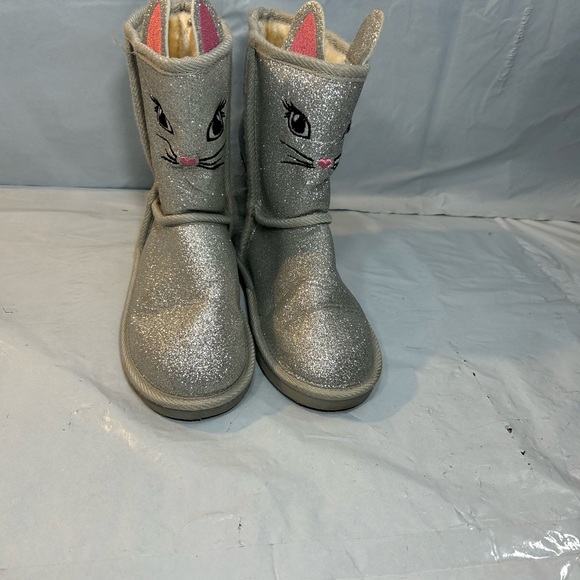 Fabkids Cat Fuzzy boots size 3Y - Picture 3 of 6